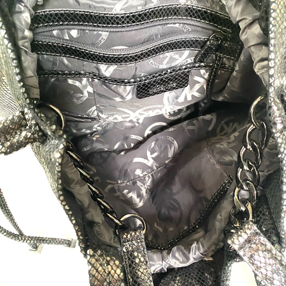 MICHAEL Michael Kors Faux Python Tote Bag - Picture 14 of 17